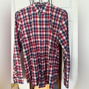 Banana Republic Men’s Size Large  Shirt - Checkered